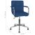 Scaun de birou pivotant, albastru, material textil GartenMobel Dekor