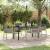Set de masă pentru grădină 5 pcs Gri deschis poliratan GartenMobel Dekor