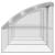 Cușcă pentru pui Argintiu 600 x 200 x 198.5 cm Oțel galvanizat GartenMobel Dekor