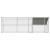Cușcă pentru pui Argintiu 600 x 200 x 198.5 cm Oțel galvanizat GartenMobel Dekor