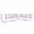 Set de canapea 2 pcs Negru 194 x 74.5 x 70.5 cm GartenMobel Dekor