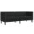 Set de canapea 2 pcs Negru 194 x 74.5 x 70.5 cm GartenMobel Dekor