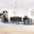 Set de canapea 3 pcs Negru 194 x 74.5 x 70.5 cm GartenMobel Dekor