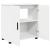 Set de mobilier pentru baie Pe perete 3 pcs Alb 61 x 35 x 64 cm GartenMobel Dekor