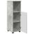 Set de mobilier pentru baie 3 pcs Gri beton 61 x 35 x 64 cm GartenMobel Dekor