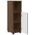 Set de mobilier pentru baie 3 pcs Stejar brun 61 x 35 x 64 cm GartenMobel Dekor