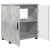 Set de mobilier pentru baie 3 pcs Gri beton 61 x 35 x 64 cm GartenMobel Dekor