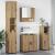 Set de mobilier pentru baie Pe perete 4 pcs stejar artizanal GartenMobel Dekor