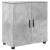 Set de mobilier pentru baie 4 pcs Gri beton 61 x 35 x 64 cm GartenMobel Dekor
