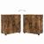 Set de mobilier pentru baie 4 pcs Stejar afumat 61 x 35 x 64 cm GartenMobel Dekor