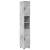 Set de mobilier pentru baie 5 pcs Gri beton 61 x 35 x 64 cm GartenMobel Dekor