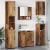 Set de mobilier pentru baie 5 pcs Lemn vechi 61 x 35 x 64 cm GartenMobel Dekor