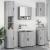 Set de mobilier pentru baie 5 pcs sonoma gri 61 x 35 x 64 cm GartenMobel Dekor