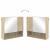 Set de mobilier pentru baie 4 pcs Stejar sonoma 61 x 35 x 64 cm GartenMobel Dekor