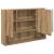Set de mobilier pentru baie cu sertar 3 pcs stejar artizanal GartenMobel Dekor