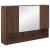 Set de mobilier pentru baie 4 pcs Stejar brun 30 x 35 x 192 cm GartenMobel Dekor