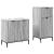 Set de mobilier pentru baie 2 pcs sonoma gri 39.5 x 36 x 88 cm GartenMobel Dekor