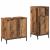 Set de mobilier pentru baie 2 pcs Lemn vechi 39.5 x 36 x 88 cm GartenMobel Dekor