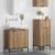 Set de mobilier pentru baie cu sertar 2 pcs stejar artizanal GartenMobel Dekor