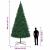 Brad de Crăciun artificial Verde 400 cm PVC GartenMobel Dekor