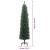 Brad de Crăciun subțire Verde 48 x 48 x 180 cm Plastic și metal GartenMobel Dekor