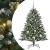 BraddeCrăciunartificial cu lumini cu bandă LED Verde 150cm PVC GartenMobel Dekor