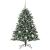 BraddeCrăciunartificial cu lumini cu bandă LED Verde 150cm PVC GartenMobel Dekor