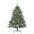 BraddeCrăciunartificial cu lumini cu bandă LED Verde 150cm PVC GartenMobel Dekor