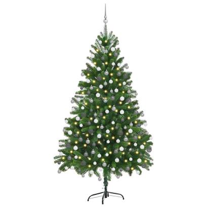 Brad de Crăciun artificial Verde 180 cm PE GartenMobel Dekor