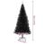 Brazi artificiali de Crăciun Negru 180 cm PVC GartenMobel Dekor