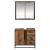 Set de mobilier pentru baie 2 pcs Lemn vechi 65 x 33 x 60 cm GartenMobel Dekor