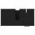 Set de mobilier pentru baie 2 pcs Stejar negru 65 x 33 x 60 cm GartenMobel Dekor
