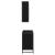Set de mobilier pentru baie 2 pcs Stejar negru 65 x 33 x 60 cm GartenMobel Dekor