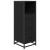 Set de mobilier pentru baie cu sertar cu ușă 3 pcs Stejar negru GartenMobel Dekor