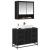 Set de mobilier pentru baie 2 pcs Stejar negru 80 x 33 x 60 cm GartenMobel Dekor