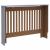 Capac pentru radiator 2 pcs Gri 112 x 19 x 81.5 cm GartenMobel Dekor