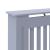 Capac pentru radiator 2 pcs Gri 112 x 19 x 81.5 cm GartenMobel Dekor