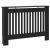 Capac pentru radiator 2 pcs Negru 112 x 19 x 81.5 cm GartenMobel Dekor