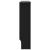 Capac pentru radiator 2 pcs Negru 112 x 19 x 81.5 cm GartenMobel Dekor
