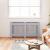 Capac pentru radiator 2 pcs Gri 152 x 19 x 81.5 cm GartenMobel Dekor
