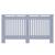 Capac pentru radiator 2 pcs Gri 152 x 19 x 81.5 cm GartenMobel Dekor