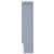 Capac pentru radiator 2 pcs Gri 152 x 19 x 81.5 cm GartenMobel Dekor