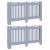 Capac pentru radiator 2 pcs Gri 152 x 19 x 81.5 cm GartenMobel Dekor