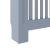 Capac pentru radiator 2 pcs Gri 152 x 19 x 81.5 cm GartenMobel Dekor