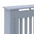 Capac pentru radiator 2 pcs Gri 152 x 19 x 81.5 cm GartenMobel Dekor