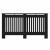 Capac pentru radiator 2 pcs Negru 152 x 19 x 81.5 cm GartenMobel Dekor