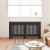 Capac pentru radiator 2 pcs Negru 152 x 19 x 81.5 cm GartenMobel Dekor