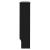 Capac pentru radiator 2 pcs Negru 152 x 19 x 81.5 cm GartenMobel Dekor