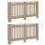 Capac pentru radiator 2 pcs Maro 152 x 19 x 81.5 cm GartenMobel Dekor