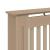 Capac pentru radiator 2 pcs Maro 152 x 19 x 81.5 cm GartenMobel Dekor